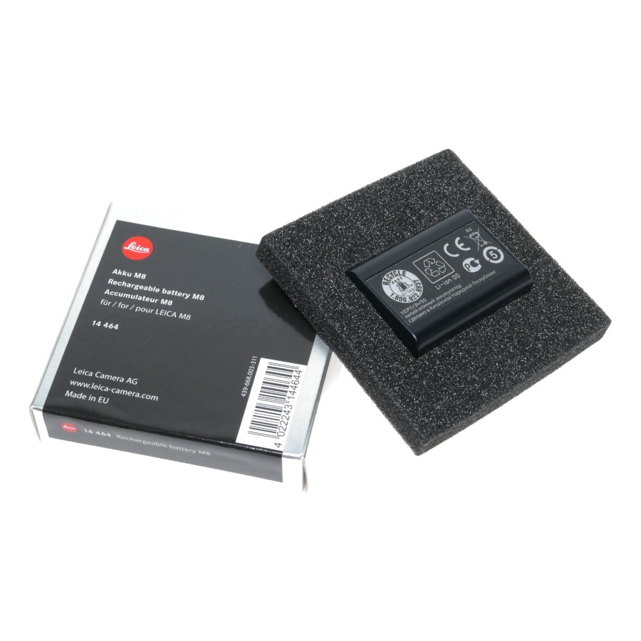 Pre-owned Leica 14464 Battery for M8/M9, Boxed