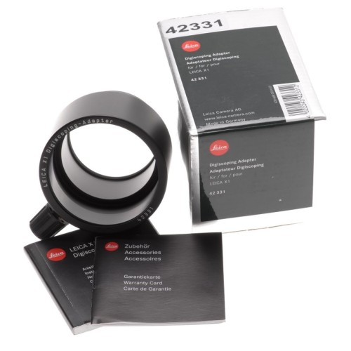 Pre-owned Leica X1 Digiscoping Adapter (42331) Pre-owned Leica X1 Digiscoping Adapter (42331)
