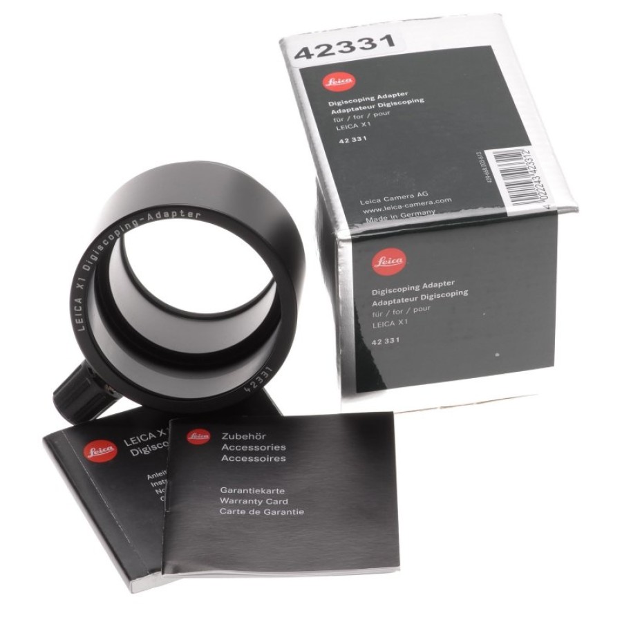 Pre-owned Leica X1 Digiscoping Adapter (42331)